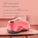 1pcs Intelligent Foot Massager Shoe Improve Blood Circulation Electric Walkable Massage Shoes 4 Colors Air Heating