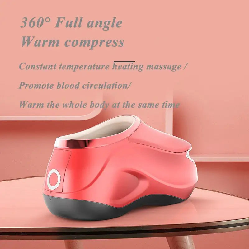 1pcs Intelligent Foot Massager Shoe Improve Blood Circulation Electric Walkable Massage Shoes 4 Colors Air Heating
