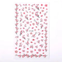 Succulent Blossom Nail Art Decals Blooming 3D Beauty Kit