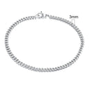Vnox 3-11mm Chunky Miami Curb Chain Bracelet for Men