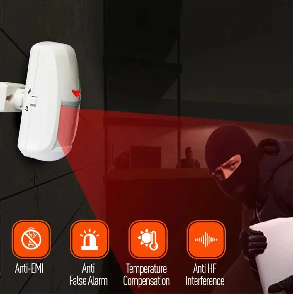 Pet Immune PIR Motion Detector for Home Security Systems