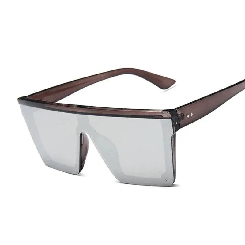 Unisex Oversized Square Sunglasses With UV Protection