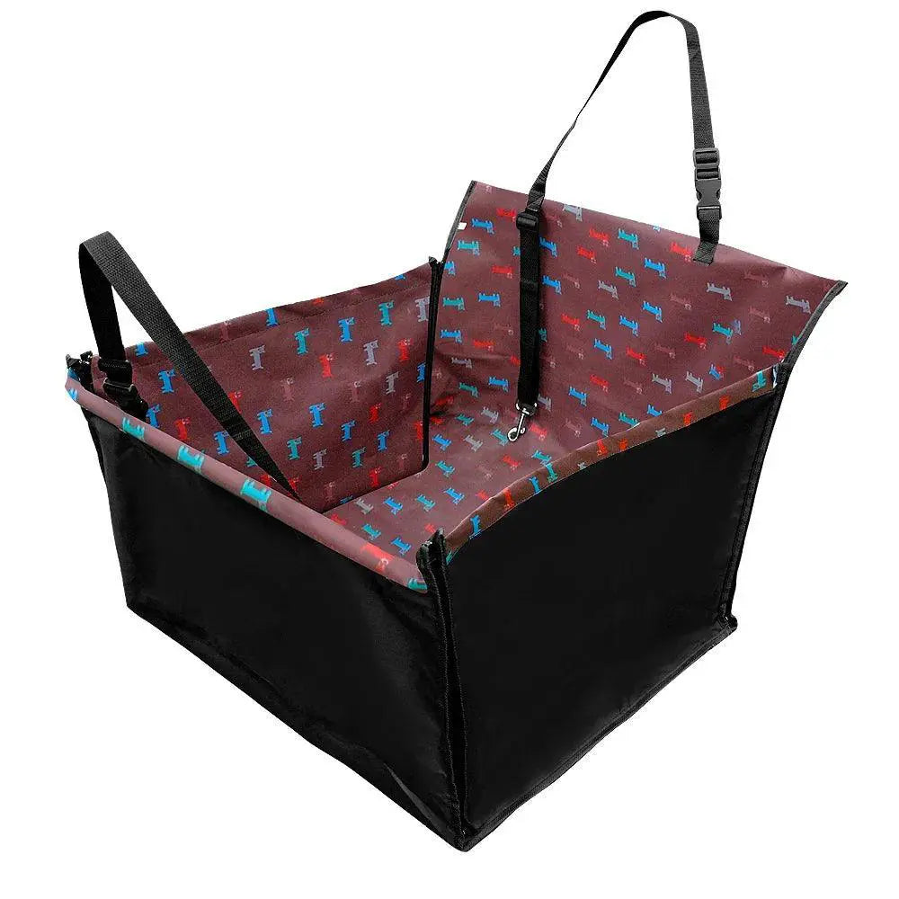 Dog Car Seat Cover Waterproof Carrier Safe Travel Basket