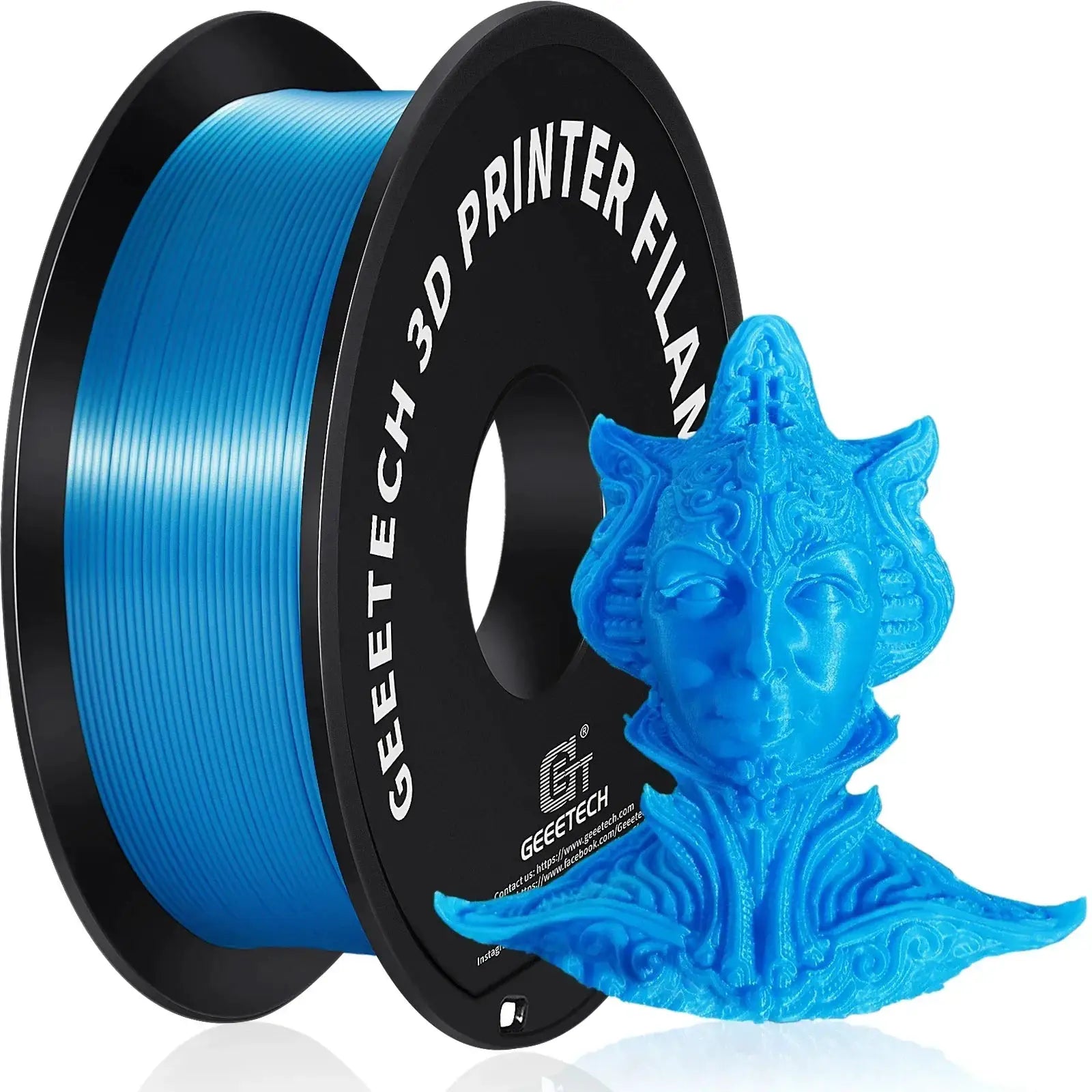 Geeetech Silk PLA Filament 1kg 1.75mm Bubble Free Finish