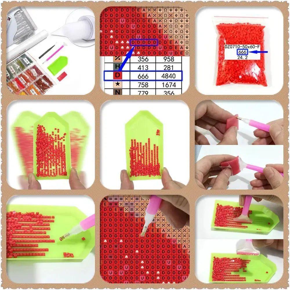 Cartoon Princess 5D Diamond Painting Kit for Magical Art