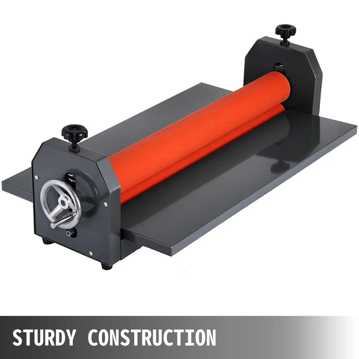 SucceBuy 29.5x1 inch Manual Cold Roll Laminator Machine Document Plasticizer Fits Poster Painting Photo Book Cover A3 A4 Paper