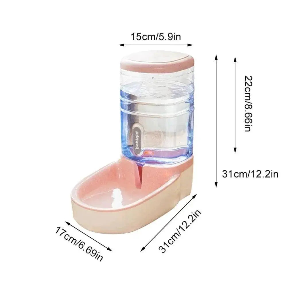 Automatic Large Capacity Pet Feeding Bowls Easy Care