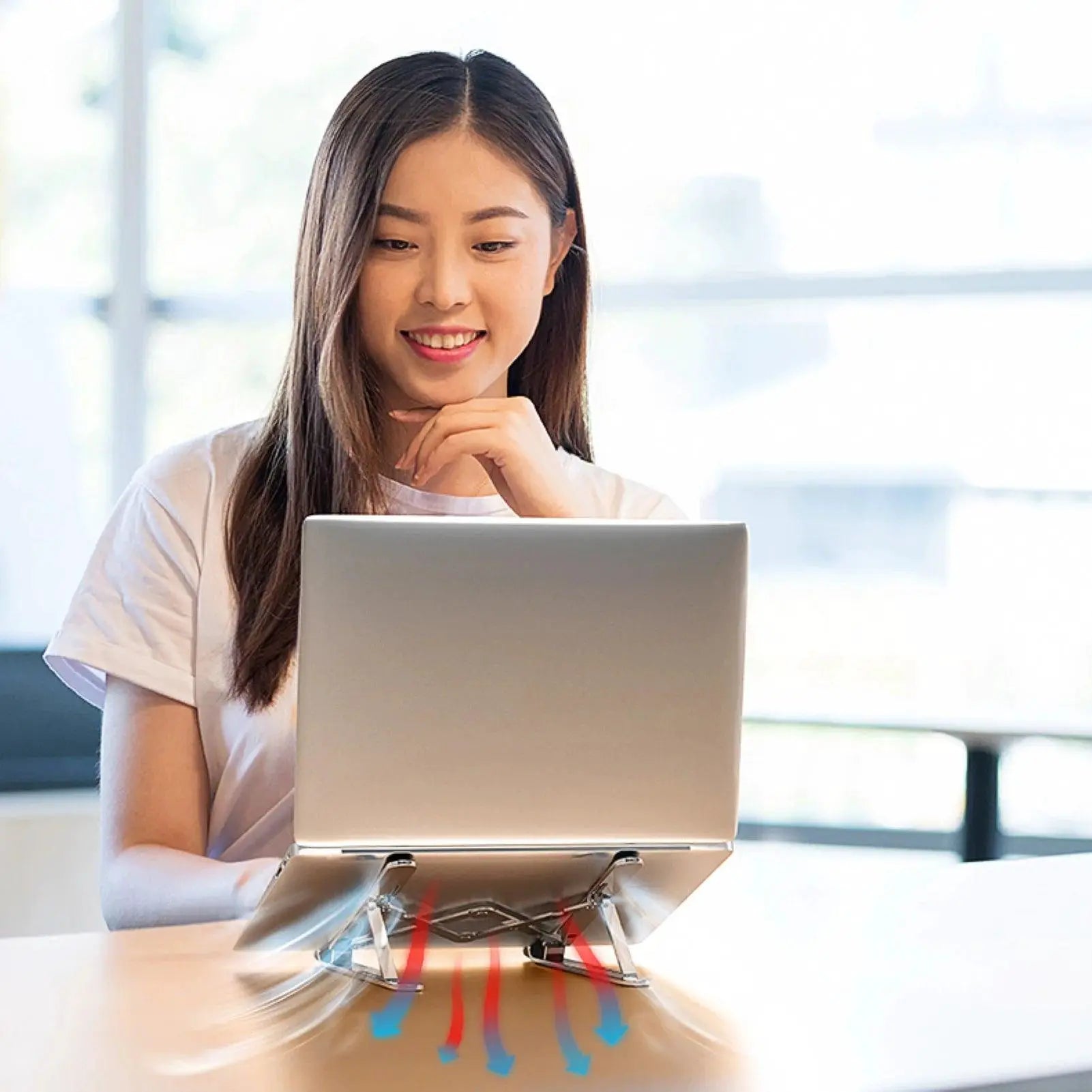 11-17 Inch Portable Laptop Stand Foldable Notebook Holder - OurLum.com