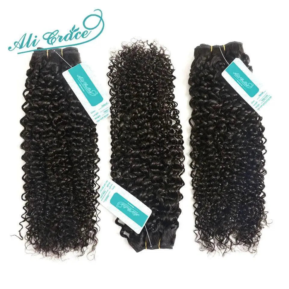Kinky Curly Remy Hair Bundle Luxe Curls 28 Inch 100 Percent