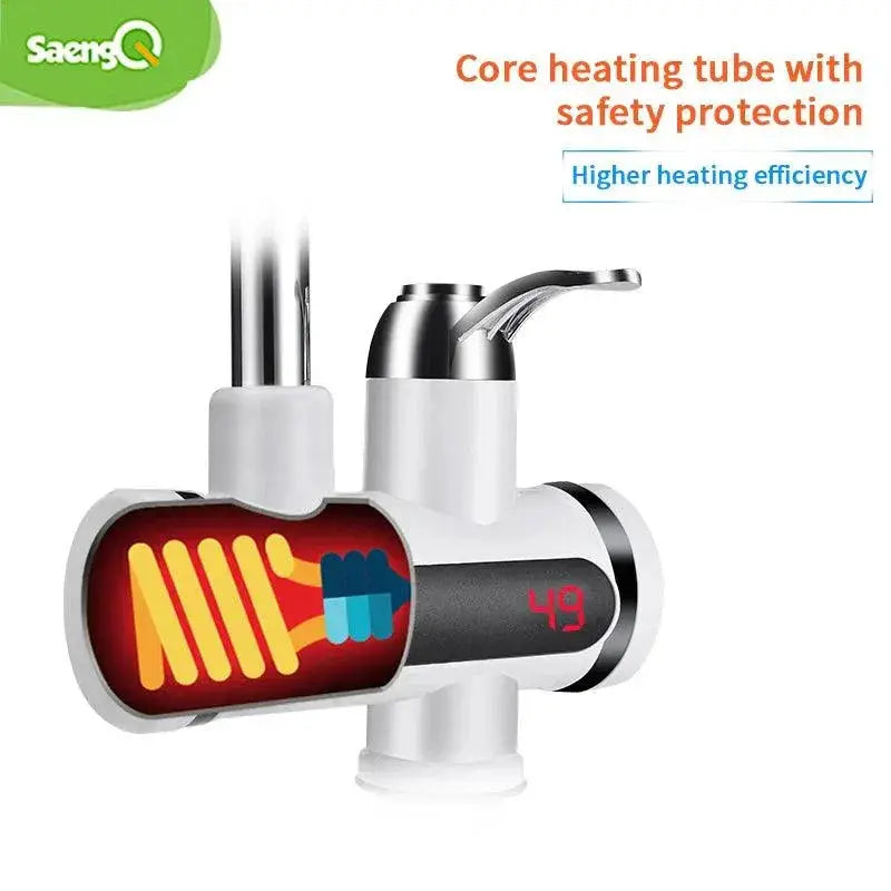 Electric 220V Tankless Water Heater For Kitchen Faucet