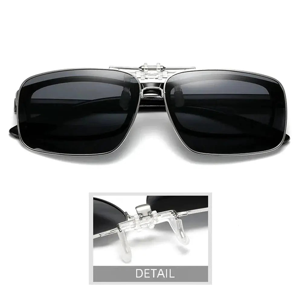 Polarized Clip On Sunglasses UV400 Protection Men And Women