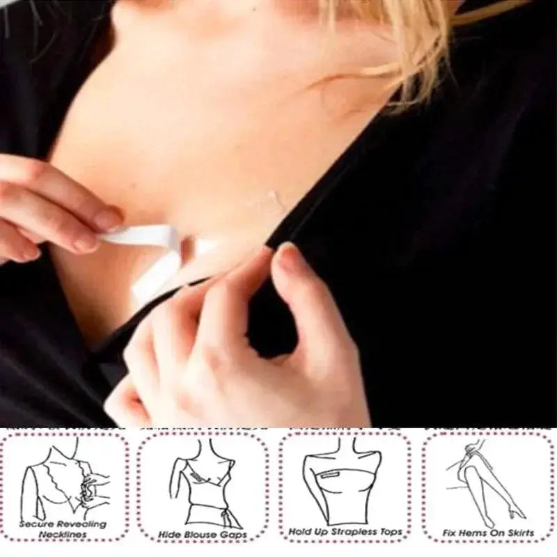 Waterproof Body Adhesive Tape Secure Hold For Dress Lingerie