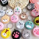 AirTag Silicone Protective Case with Keychain for Safety
