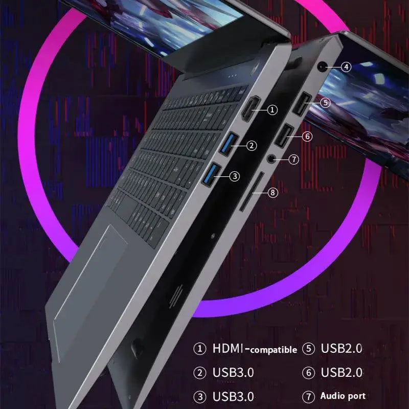 GMOLO Metal Gaming Laptop High Performance Notebook