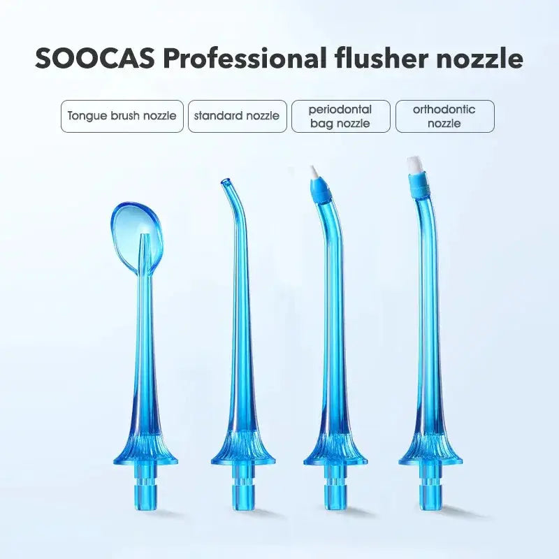 SOOCAS W3 Pro Nozzle Tips for Oral Irrigator Flosser