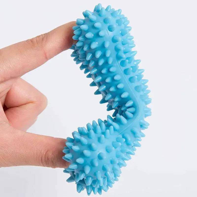 Pet Dog Chews TPR Knot Bite Resistant Teeth Cleaning Toys