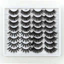 Ultimate 3D Mink False Eyelashes Variety Pack Fluffy Natural