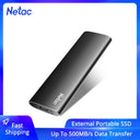 Ultra-Fast Netac Portable SSD with USB Type C Storage