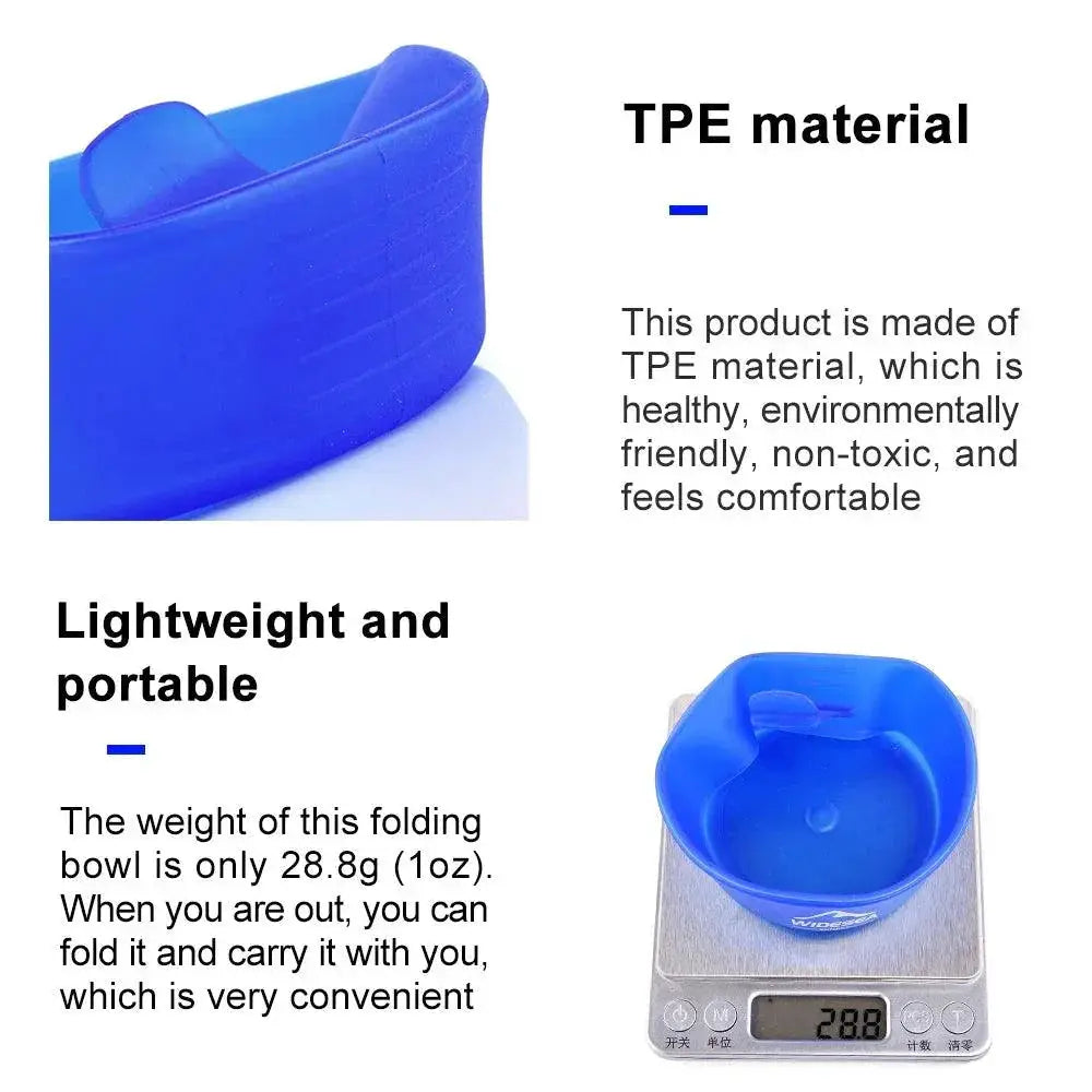 Soft Folding 250ml Camping Cup For Hiking Use Portable