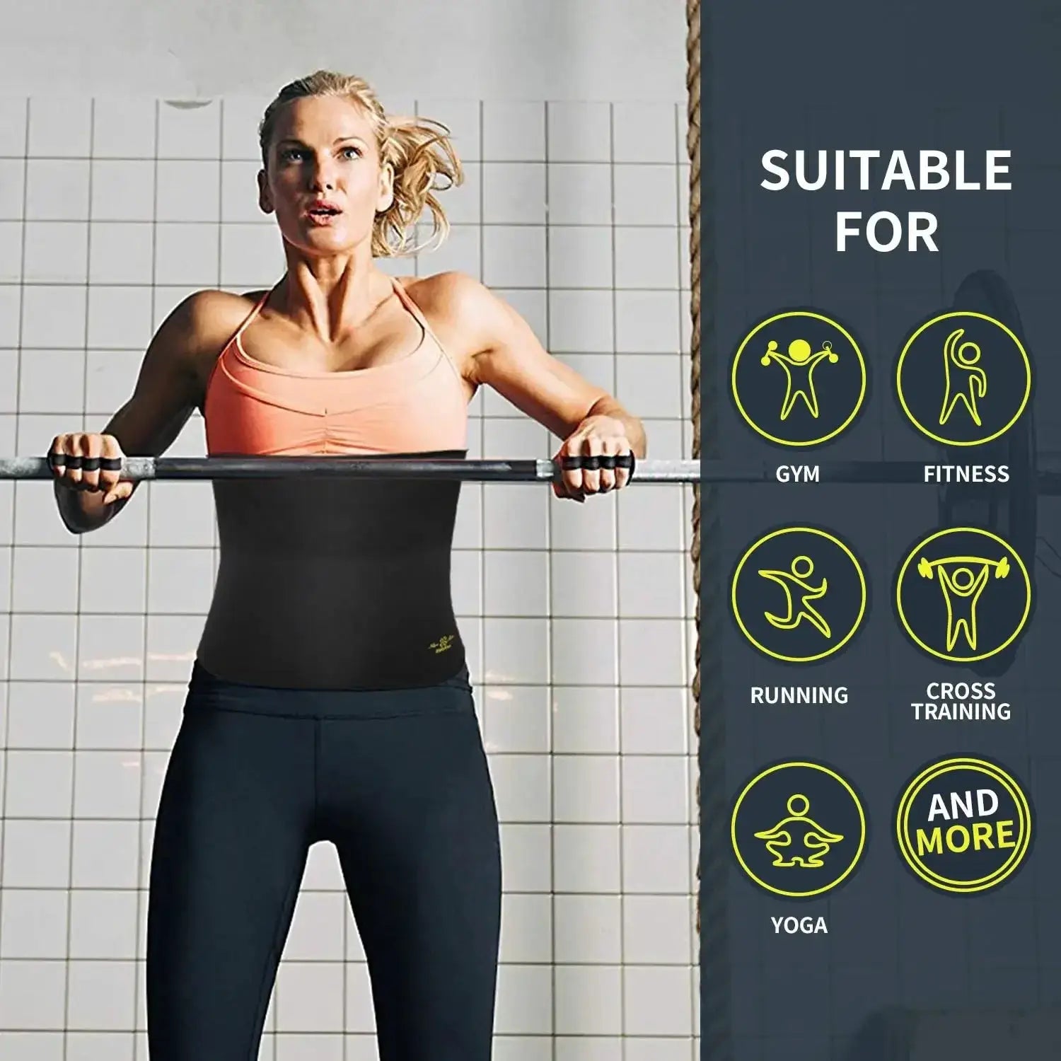 Neoprene Waist Trainer For Women's Workout Tummy Control