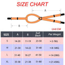 Rainbow Stripe Dog Diaper Suspenders for Pet Clothes Accessories