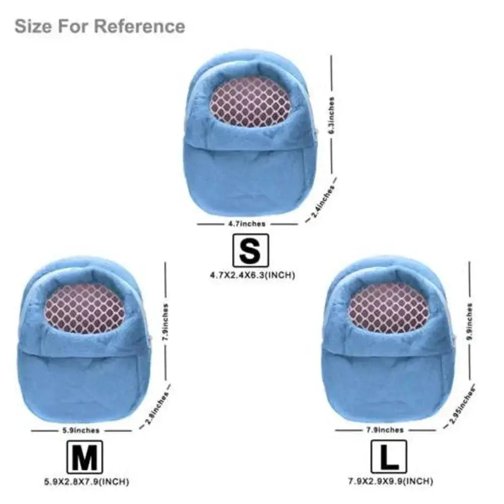Small Animal Travel Carrier Cotton Blend Breathable Mesh