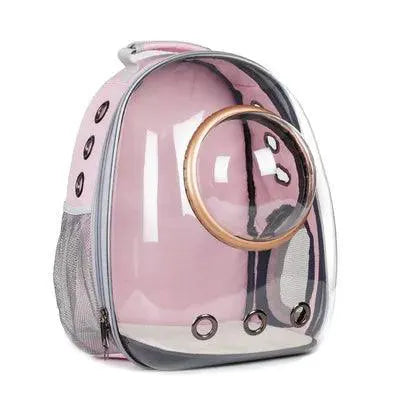 Breathable Bubble Space Carrier for Pets — Green((Sided Door)