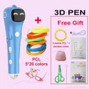 Safe Wireless 3D Pen for Kids and Adults
