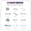 Personalized Pet ID Tag Collar Charm Custom Engraved Necklace