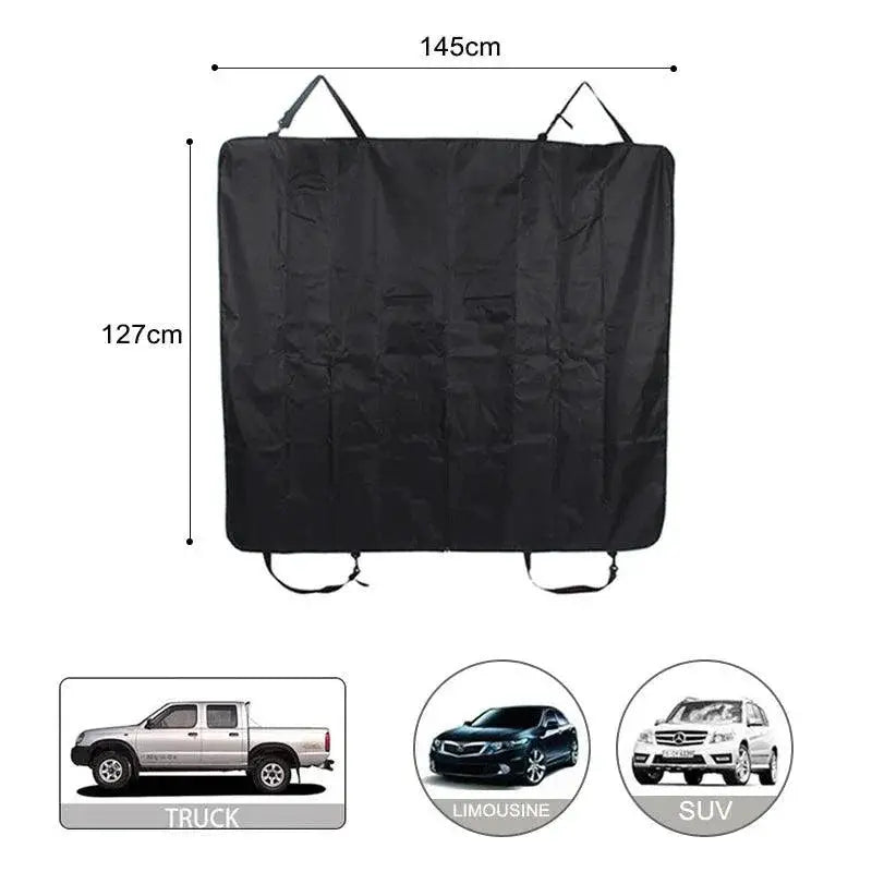 PawGuard Waterproof Dog Car Seat Cover Travel Mat Protector