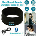 Wireless Bluetooth 5.0 Earphone Warm Sleeping Headband