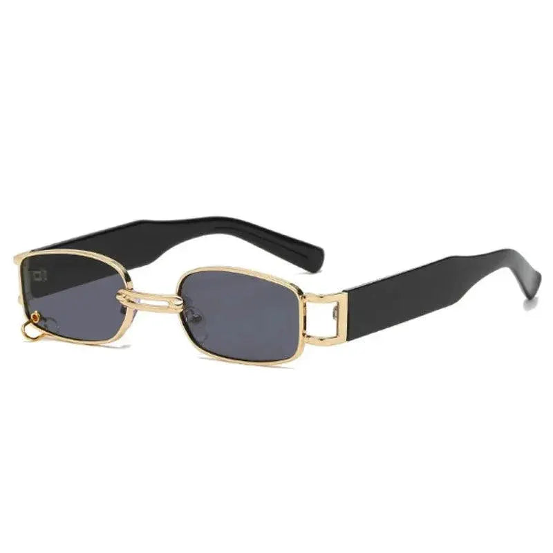 Trendy Punk Square Sunglasses Luxury UV400 for Women