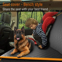 Waterproof Dog Car Seat Cover Protects Cleans Secures