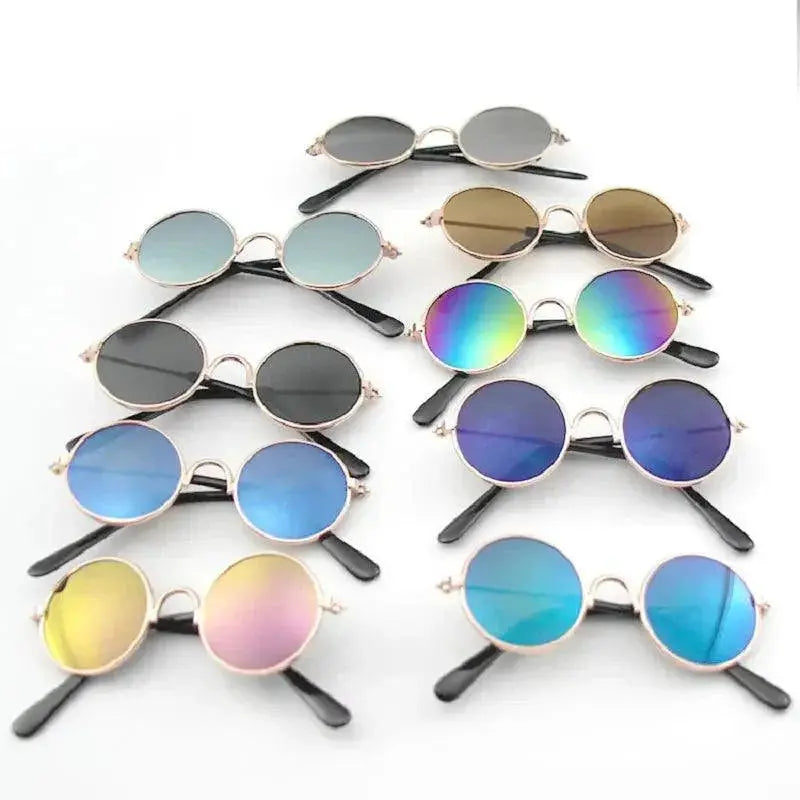 Trendy Pet Sunglasses for Cats and Small Dogs UV Protection