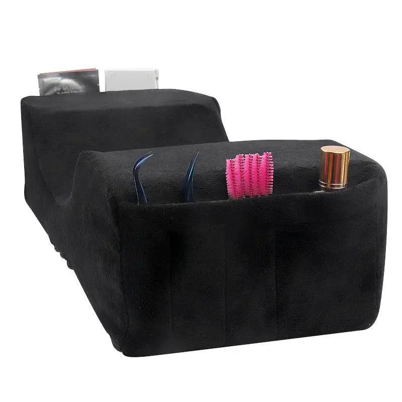 Plush Ergonomic Memory Foam Pillow Eyelash Extension Comfort