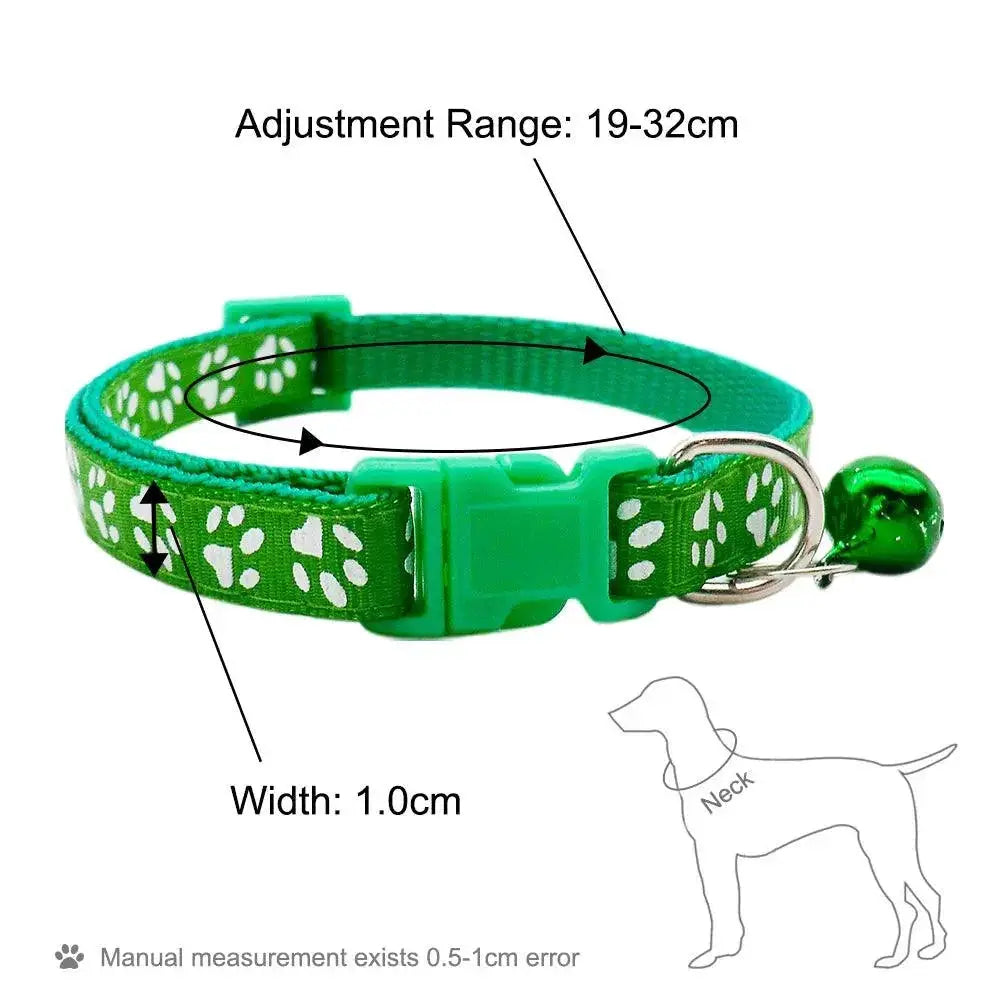 Wholesale Cat Collars With Bell Adjustable Safety Necklaces