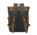 Vintage Waterproof Waxed Canvas Backpack