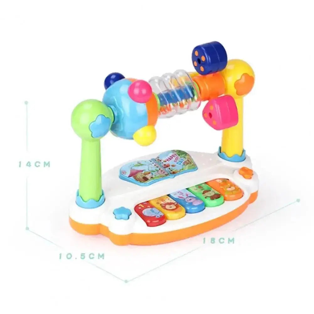 Children's Rotating Music Piano Interactive Educational Toy
