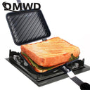 Gas Non-Stick Sandwich Maker Iron Bread Toast Breakfast Machine