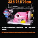 Acrylic Hamster Cage for Small Pets