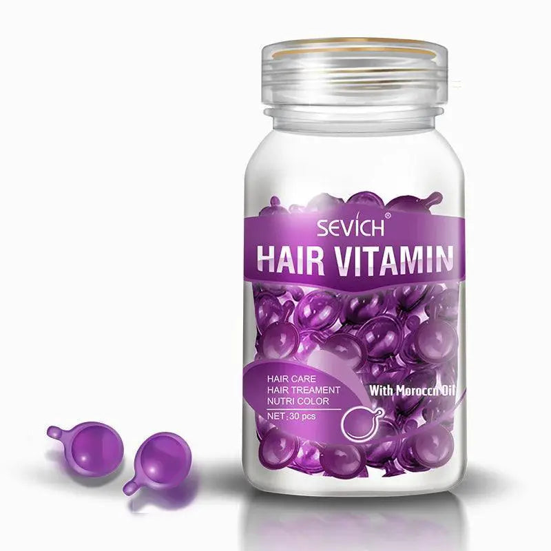 Moroccan Hair Revitalizing Capsules For Damaged Hair Repair