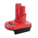 DM20M12 Battery Adapter Convert Dewalt 20V Milwaukee 18V M12