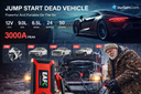 Portable 12V Car Jump Starter and 1200A Power Bank