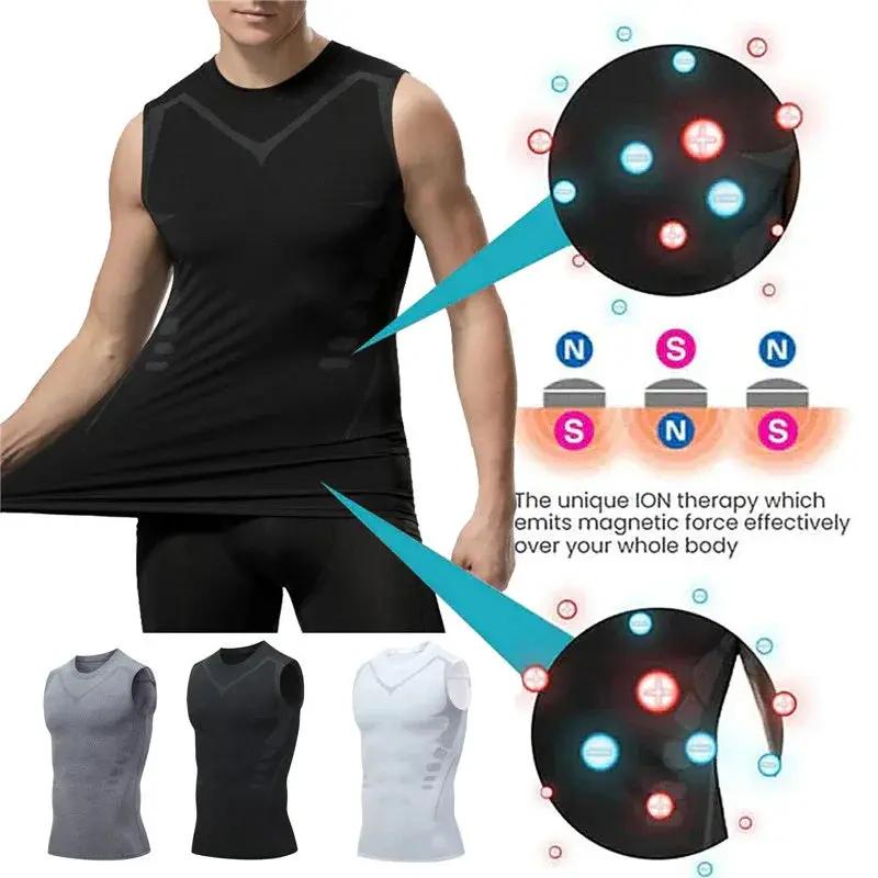 OurLum Mens Ionic Vest for Slimming — product view 12
