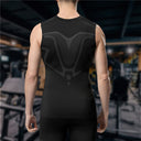Men's Ionic Shaping Vest Ice-Silk Slimming Body Shaper Top