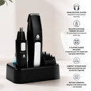 Mens Clean Grooming Kit Nose Beard 10pc