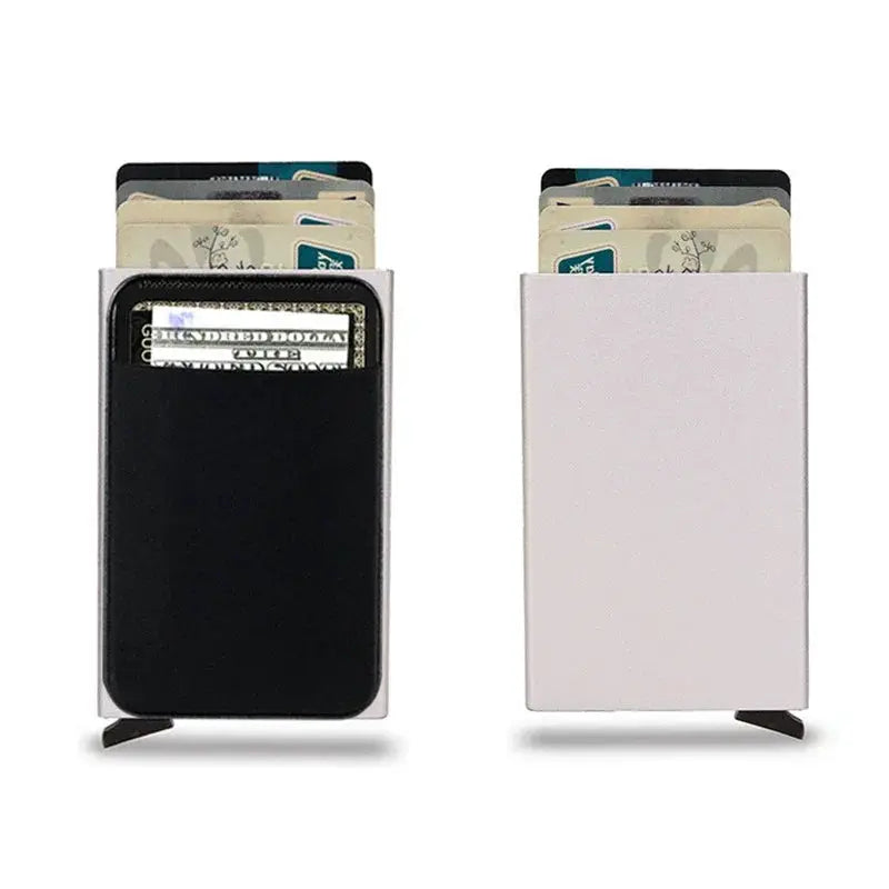 RFID Metal Smart Men Wallet Stainless Steel Everyday Use
