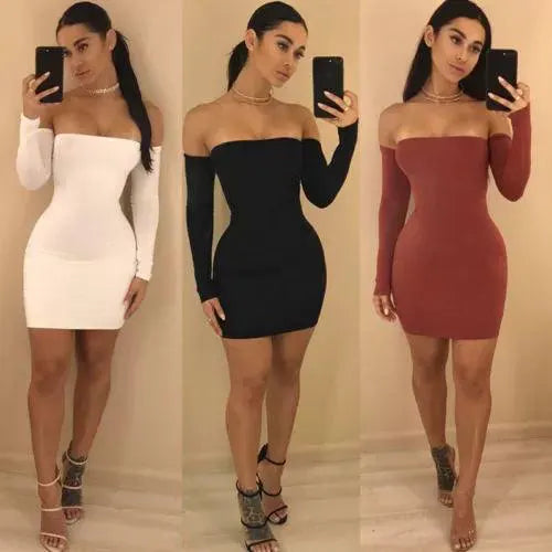 Sleek Bandage Night Club Dress Turn Heads Shine Today