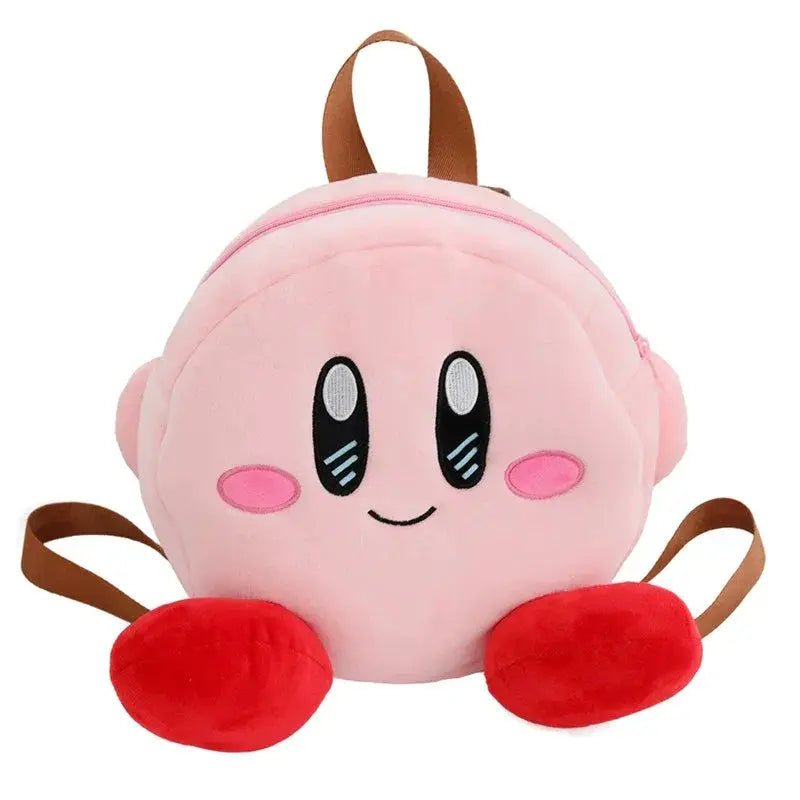 Cartoon Cute Japanese Backpack Pink Plush Doll For Teens