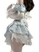 Young Adult Coconut Dopamine Wind Draping Fishbone Fashion